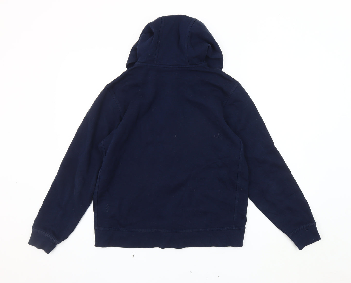 Nike Boys Blue Basic Hooded Jacket 13 Years