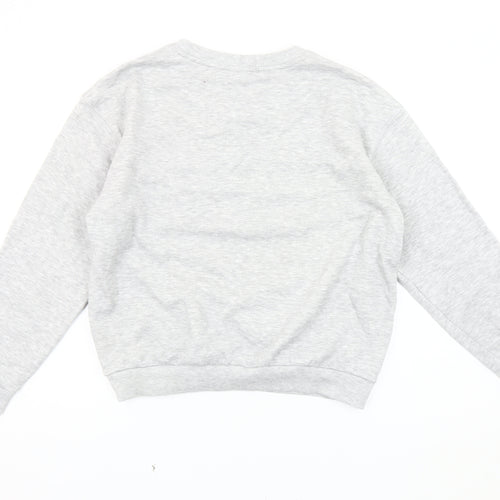 Lonsdale Women's Grey Pullover Sweatshirt Size 12