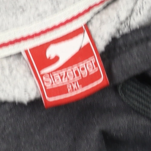 Slazenger Men's Grey 2XL Pullover Hoodie