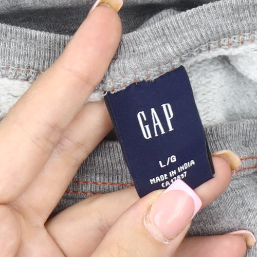 GAP Men's Grey Pullover Sweatshirt L