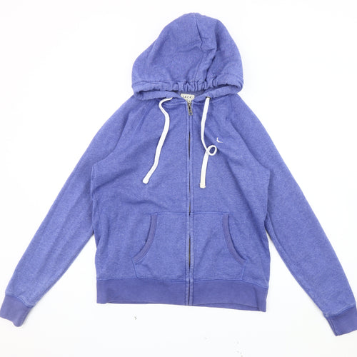 Jack Wills Women's Blue Mid-Length Basic Jacket Size 12