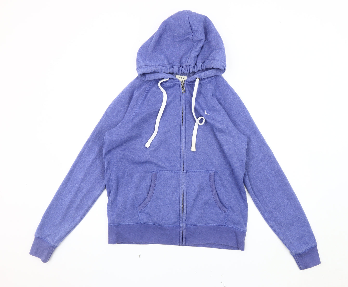 Jack Wills Women's Blue Mid-Length Basic Jacket Size 12