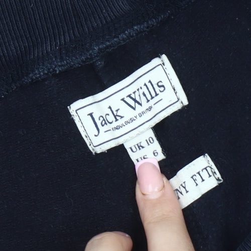 Jack Wills Women’s Black Jogger Trousers, Size 10