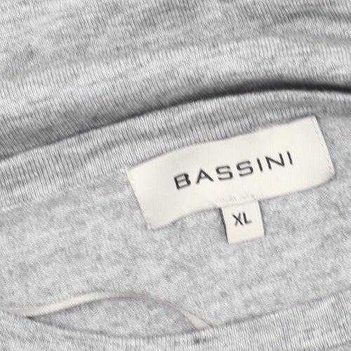 Bassini Women's Grey Colourblock Long Sleeve T-Shirt XL