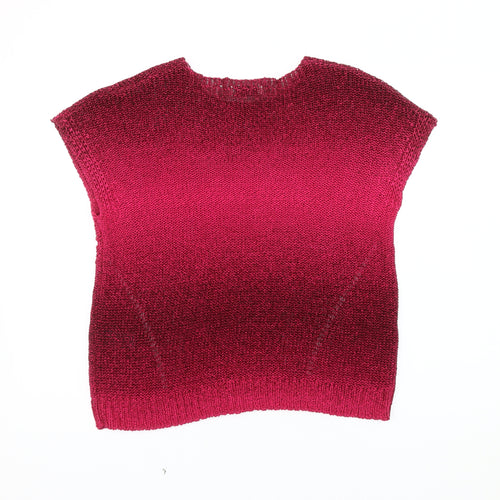 Marks and Spencer Women's Red Pullover Jumper Size 14