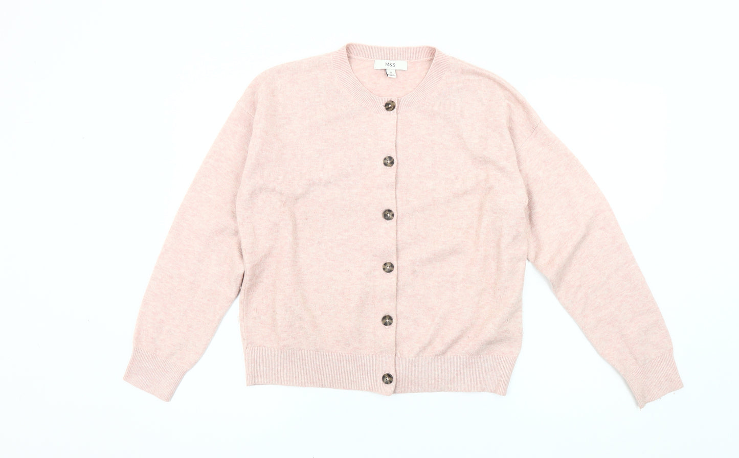 Marks and Spencer Women’s Pink Cardigan M