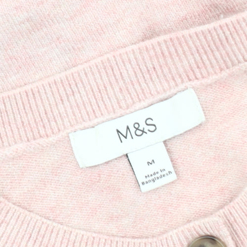 Marks and Spencer Women’s Pink Cardigan M