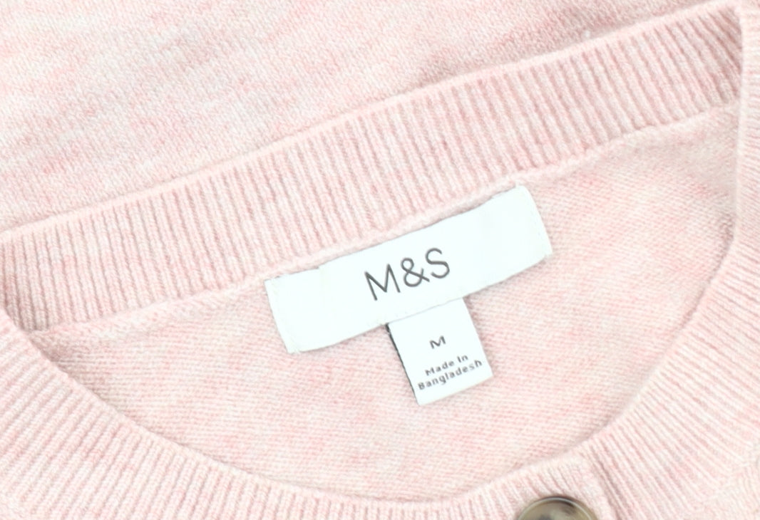 Marks and Spencer Women’s Pink Cardigan M