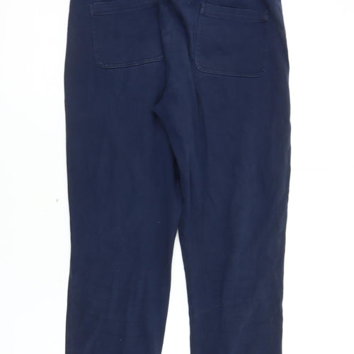 White Stuff Women's Blue Jogger Trousers Size 8