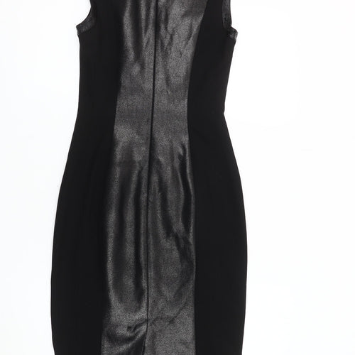 Karen Millen Women's Black Sleeveless Pencil Dress
