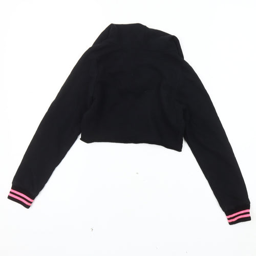 Pineapple Girls Black Logo Hoodie 7-8 Years