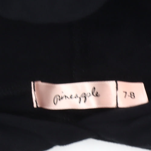 Pineapple Girls Black Logo Hoodie 7-8 Years
