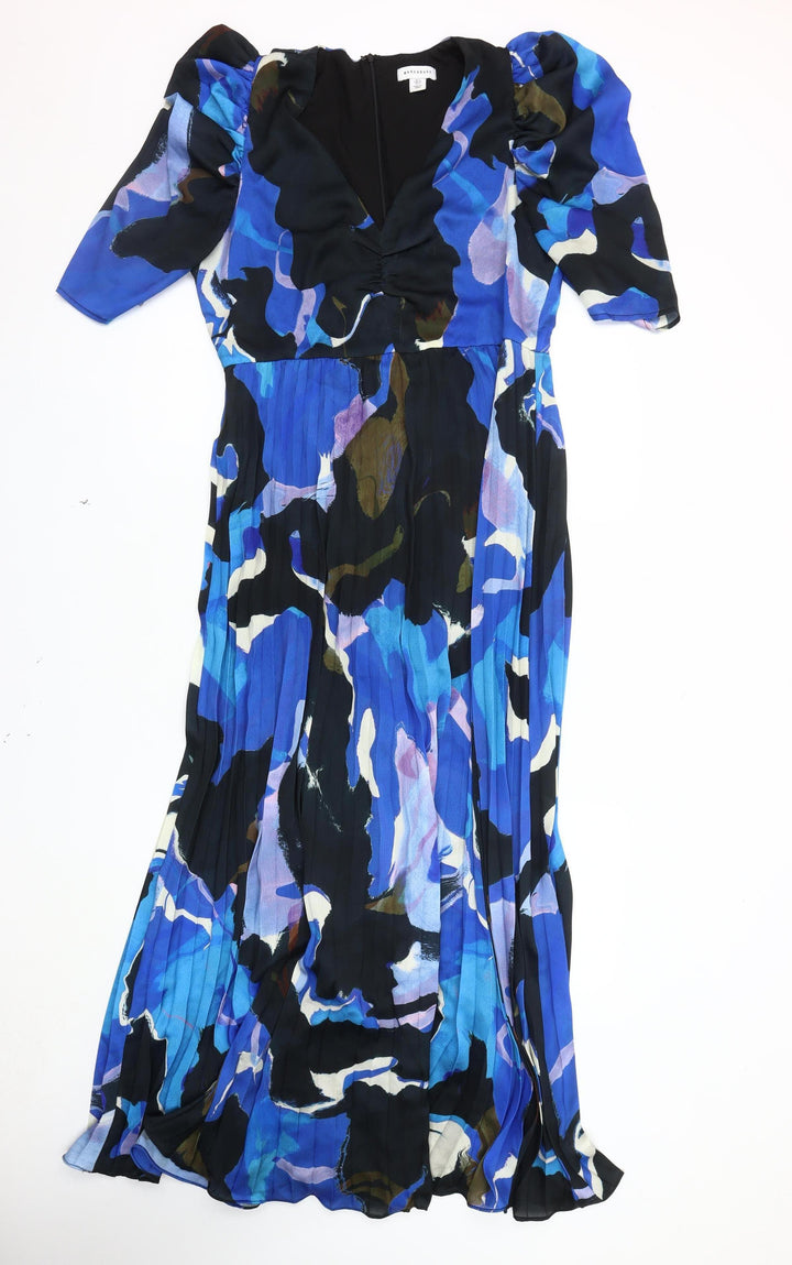 Warehouse Women's Multicoloured Size 12 Dress