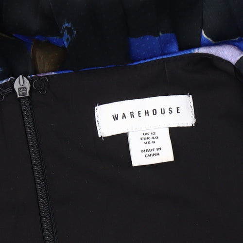 Warehouse Women's Multicoloured Size 12 Dress