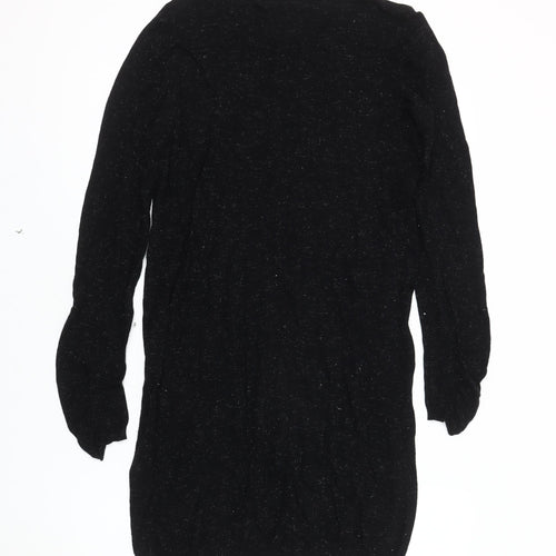 Whistles Black Knit Dress - UK 8, Long Sleeve, Women