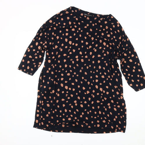 Capsule Women's Multicoloured Animal Print Shift Dress Size 12-14