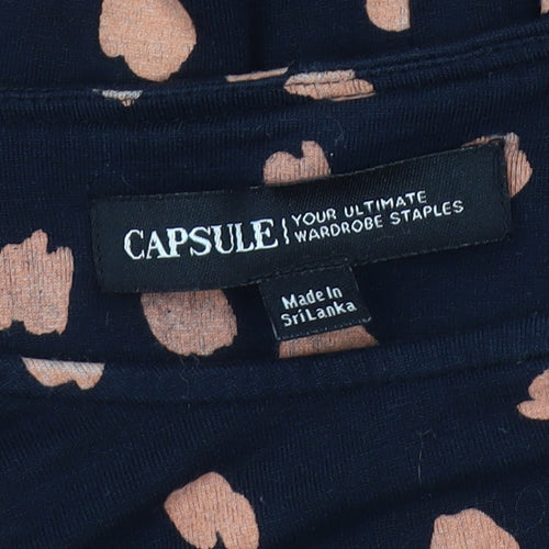Capsule Women's Multicoloured Animal Print Shift Dress Size 12-14