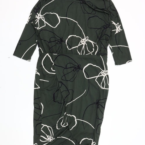 Phase Eight Women's 10 Green Sheath Dress