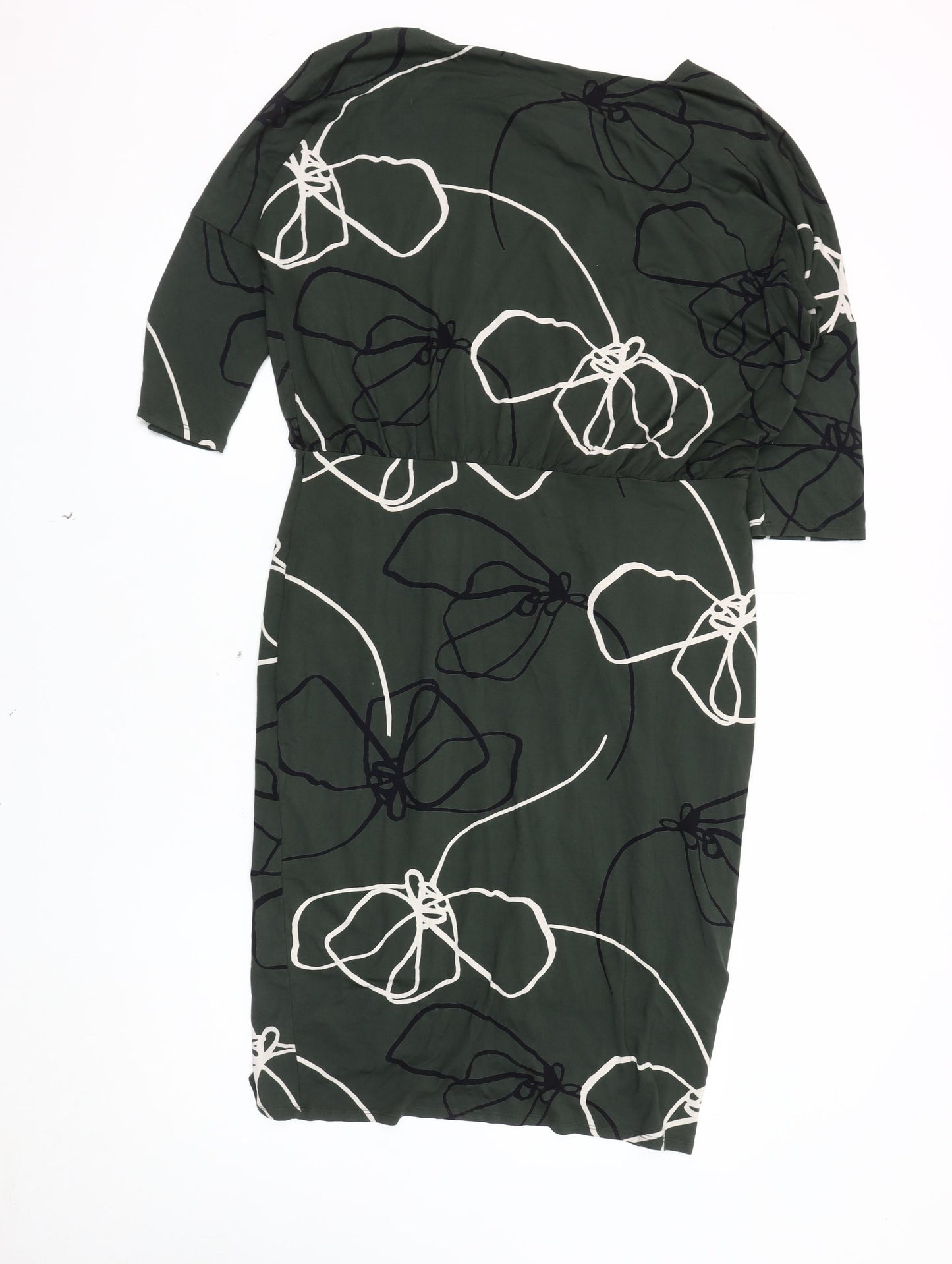 Phase Eight Women's 10 Green Sheath Dress