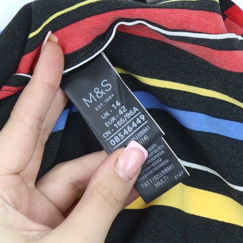 Marks and Spencer Women's Multicoloured Blouse Size 14