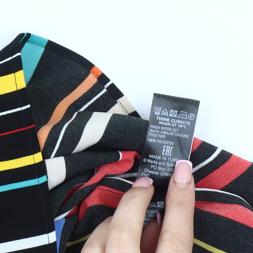 Marks and Spencer Women's Multicoloured Blouse Size 14