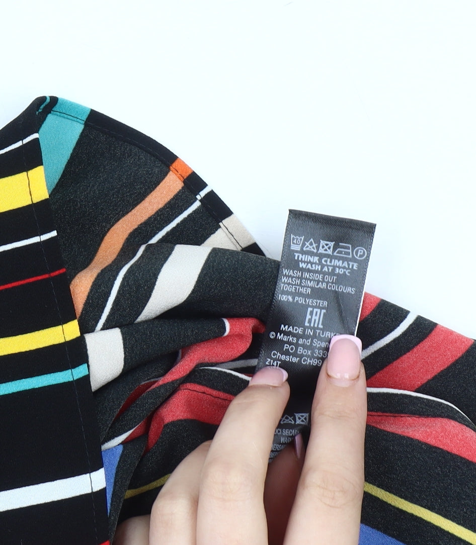 Marks and Spencer Women's Multicoloured Blouse Size 14