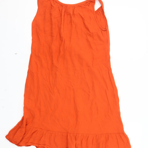 Marks and Spencer Women's Orange Dress, Size 8