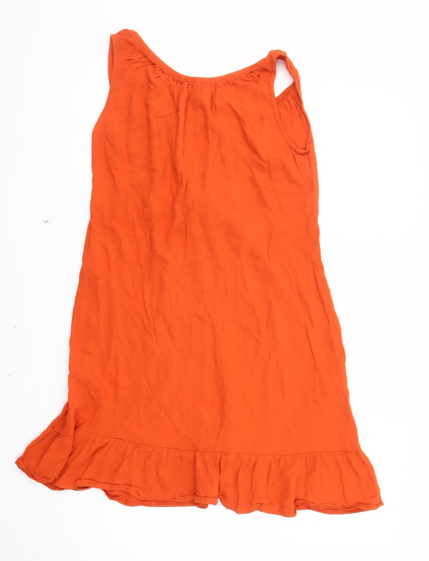 Marks and Spencer Women's Orange Dress, Size 8