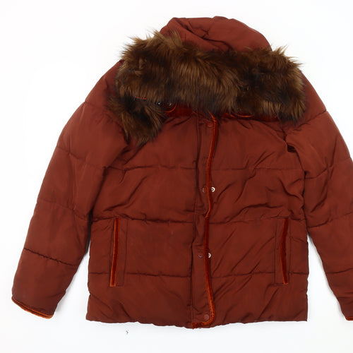 Falmer Heritage Brown Puffer Jacket Women’s Size 12