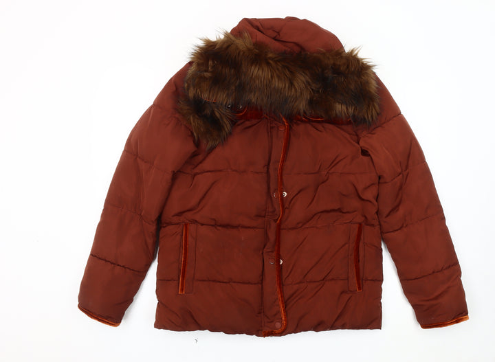 Falmer Heritage Brown Puffer Jacket Women’s Size 12
