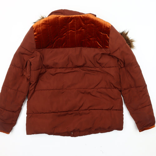 Falmer Heritage Brown Puffer Jacket Women’s Size 12