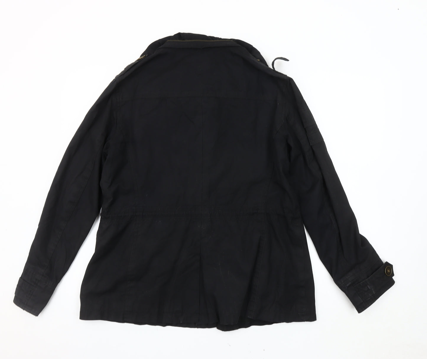 Zara Basic Women's Black XL Parka Jacket