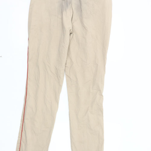 Calvin Klein Men's Beige Chino Trousers, Size 32, Casual Style