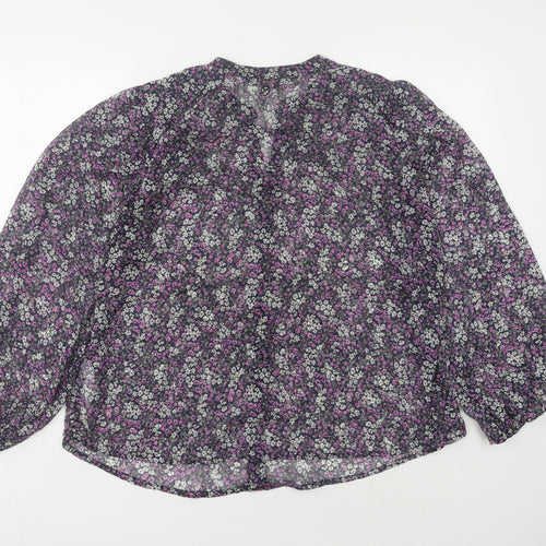 Bonmarché Women's Multicoloured Blouse Size 12