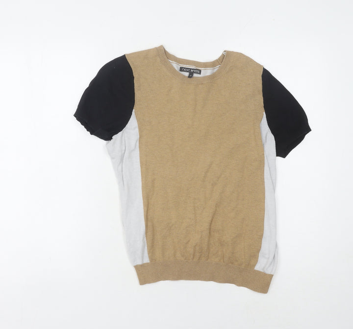 Next Women’s Petite Beige Pullover Jumper Size 14
