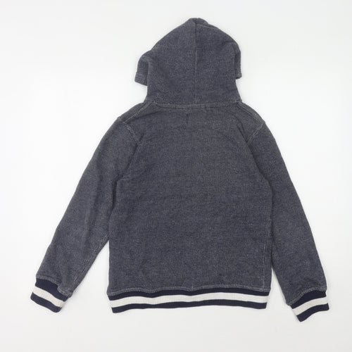 Zara Boys Blue Pullover Hoodie 11-12 Years - Casual City Style
