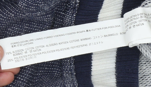 Zara Boys Blue Pullover Hoodie 11-12 Years - Casual City Style
