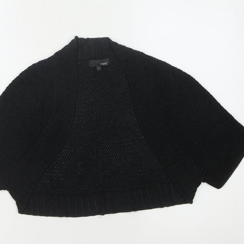 Next Women's Black Chunky-Knit Shrug XL