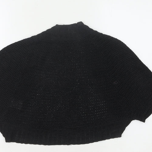 Next Women's Black Chunky-Knit Shrug XL