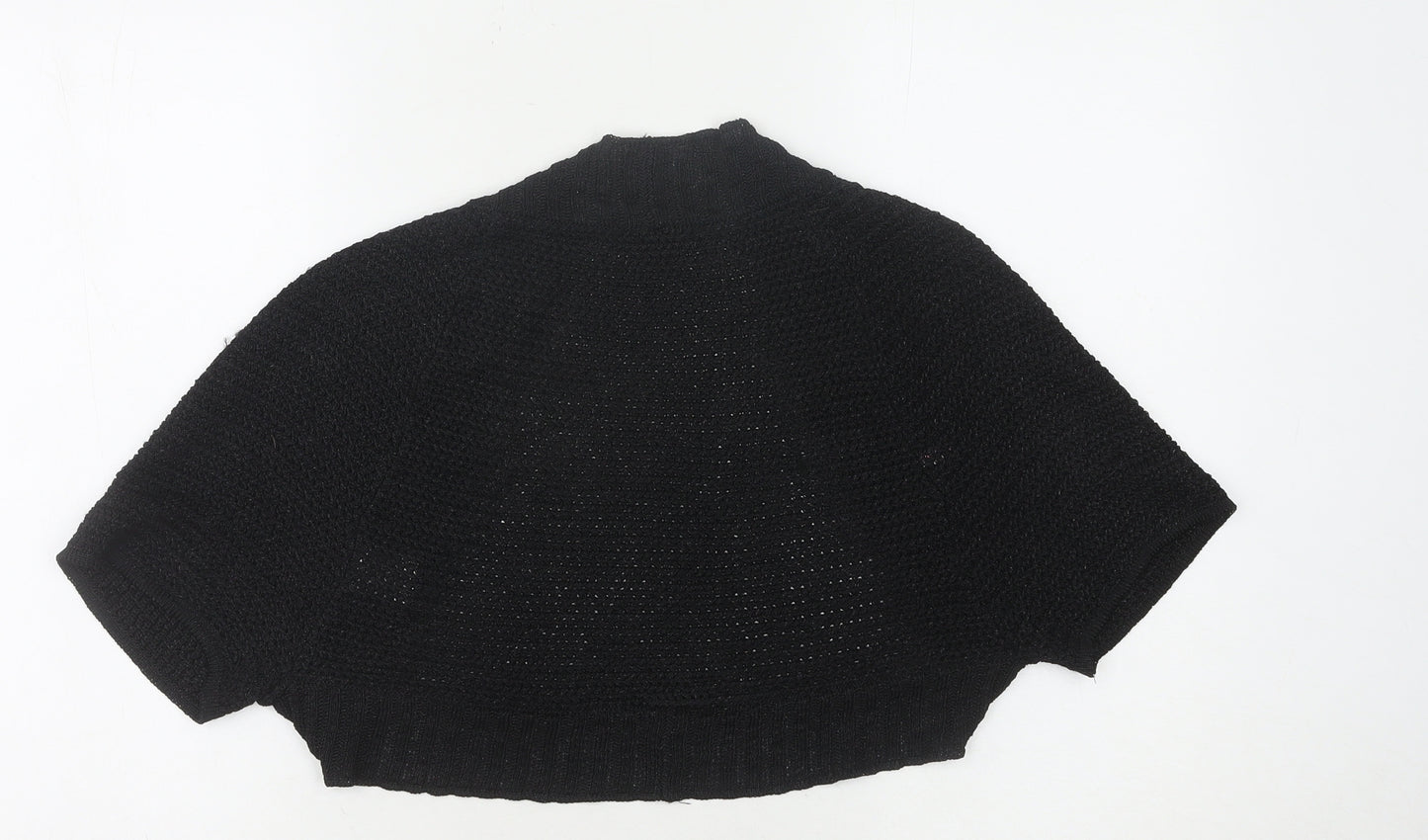 Next Women's Black Chunky-Knit Shrug XL