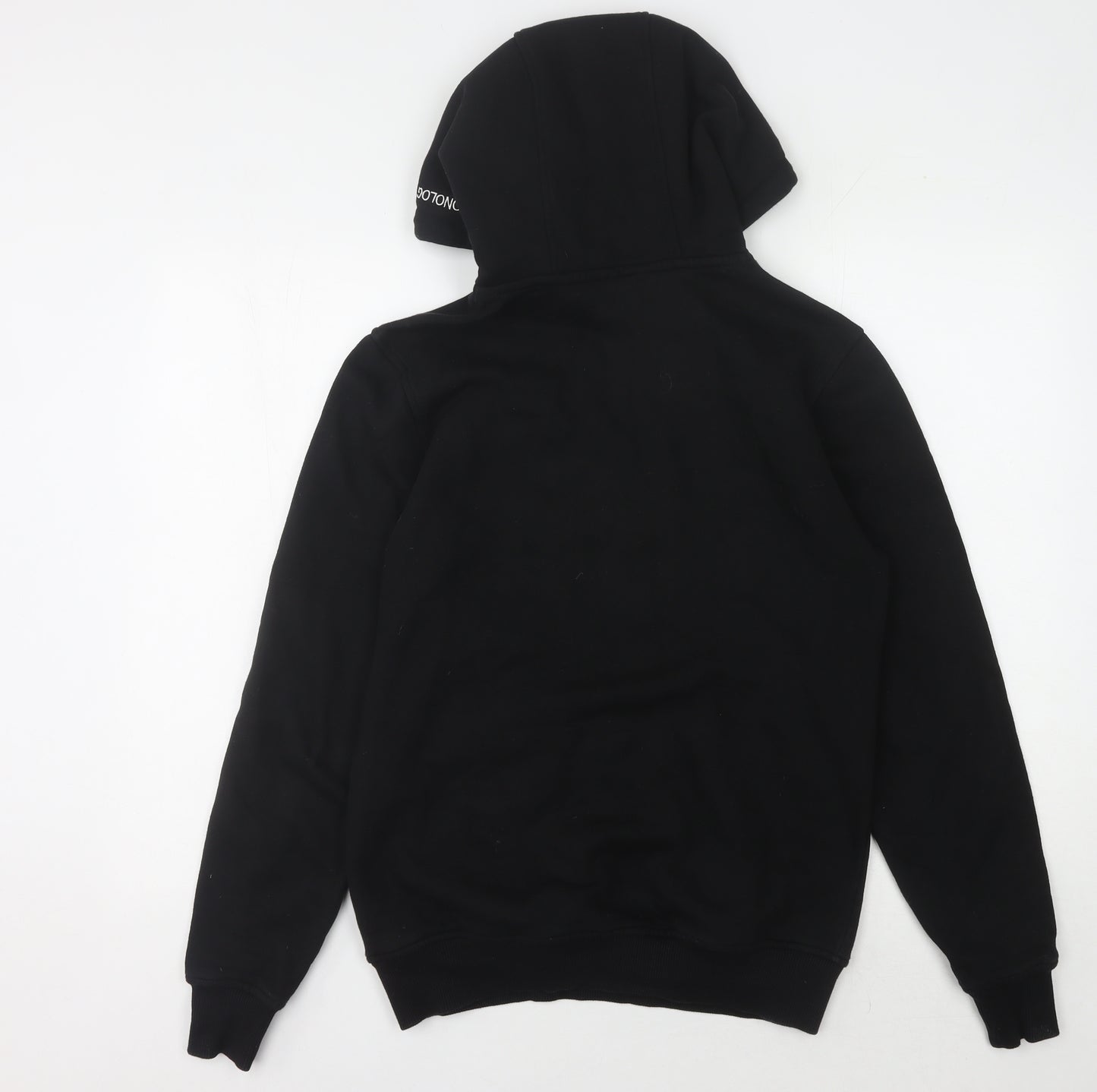 Lorenzo Veratti Unisex Black XS Hoodie, Graphic, Cotton Blend