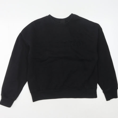 USA Pro Women's Black Pullover Sweatshirt Size 12