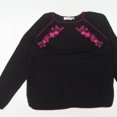 Signature Experience Women's Black Pullover Jumper L