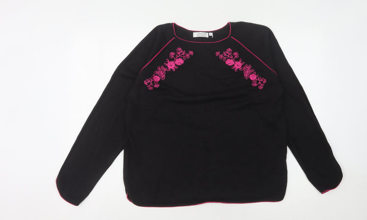 Signature Experience Women's Black Pullover Jumper L