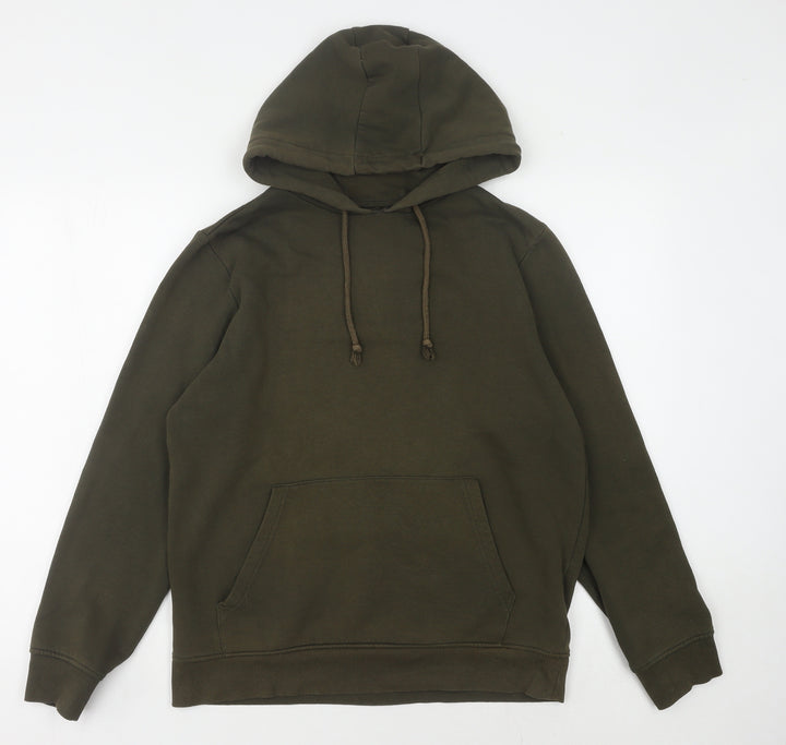 Brave Soul Men's Green Pullover Hoodie M