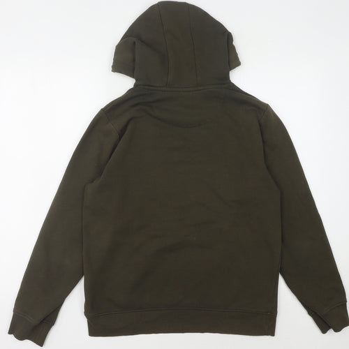 Brave Soul Men's Green Pullover Hoodie M