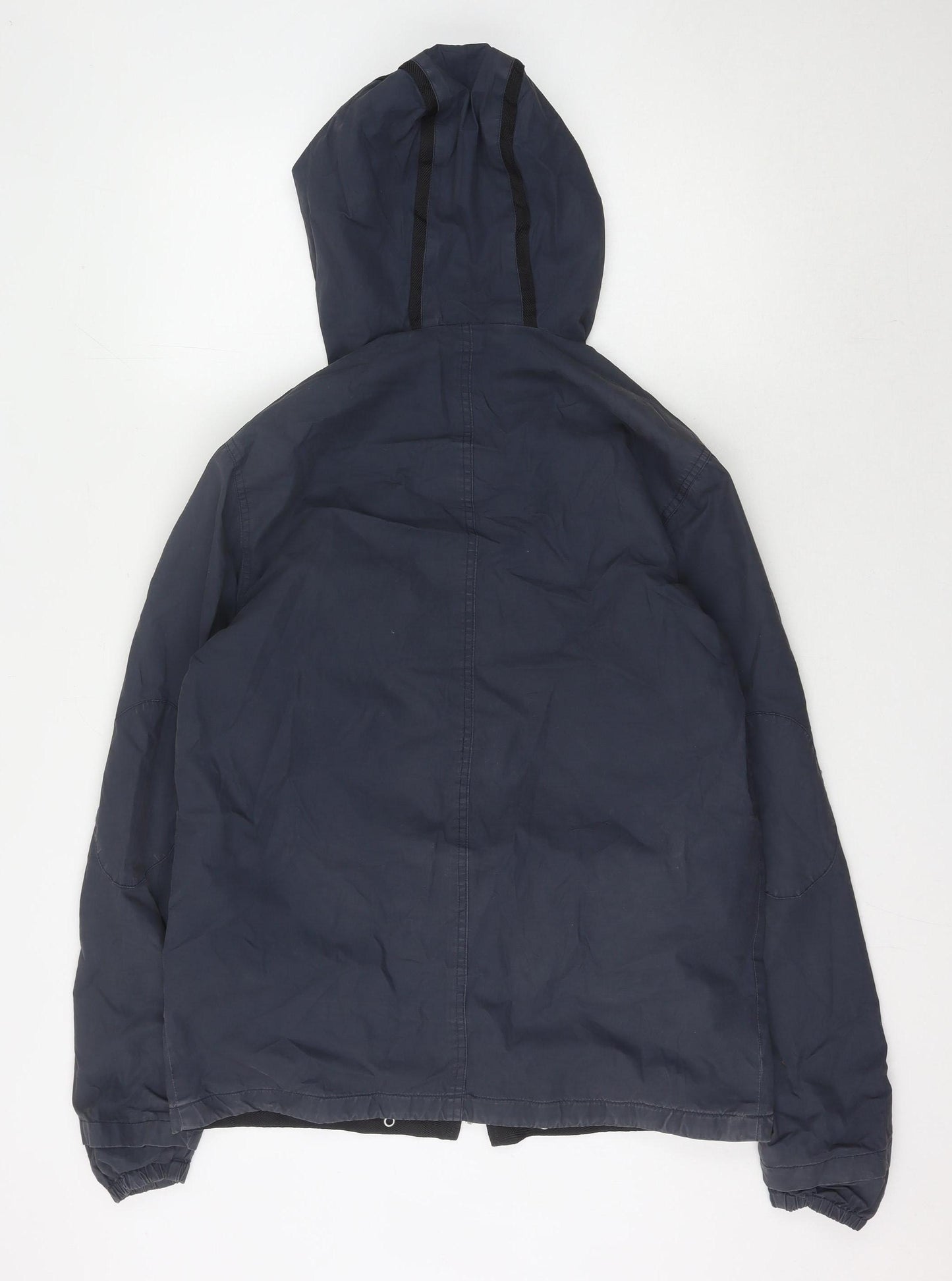 Brixtol Men’s Blue Hooded Jacket M Casual Zip