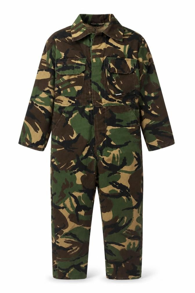Front view of Blue Castle boys’ camouflage jacket, multicoloured, 2-3 years