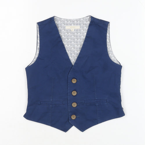 John Lewis Boys Blue Waistcoat, 5 Years, Formal/Casual Style
