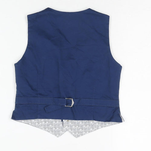 John Lewis Boys Blue Waistcoat, 5 Years, Formal/Casual Style